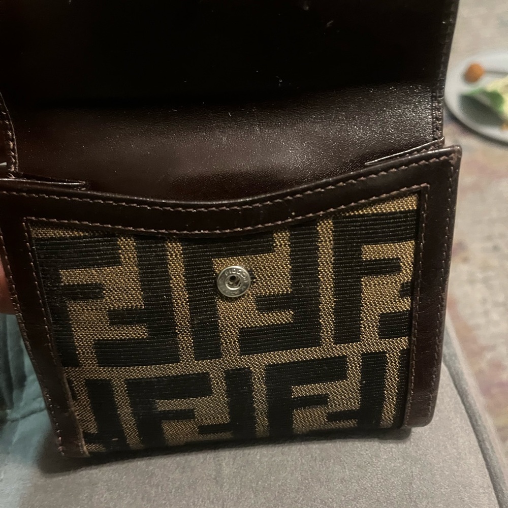 Fendi Men's Brown and Black Bag